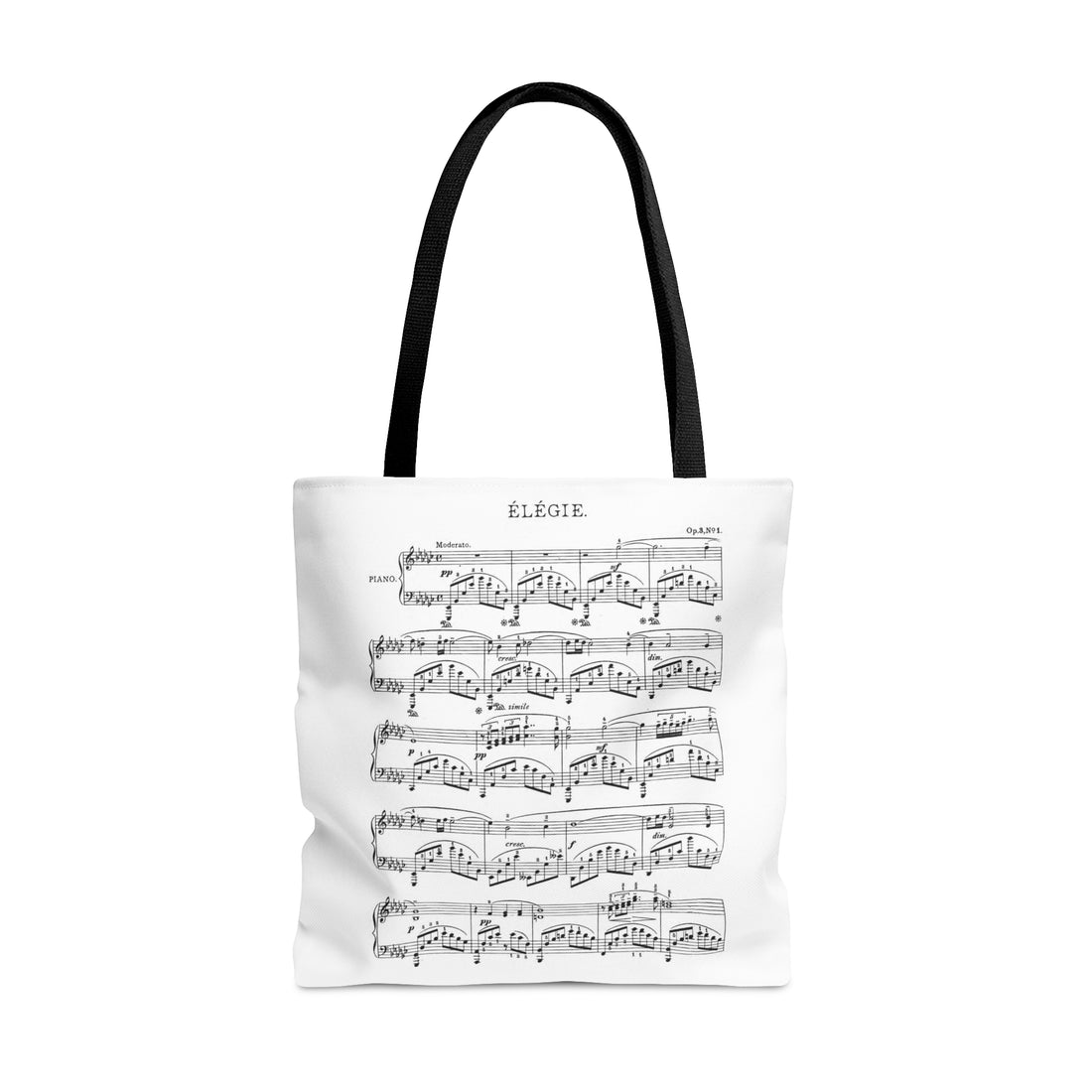 Rachmaninov Elegie op. 3 No.1 (Tote Bag)