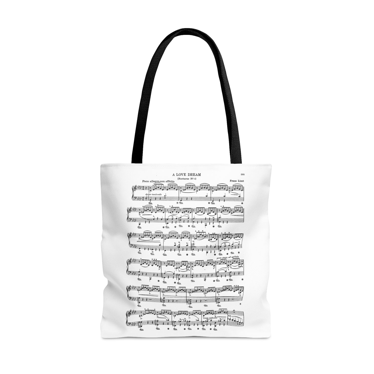 Liszt Liebestraum No. 3 (Tote Bag)