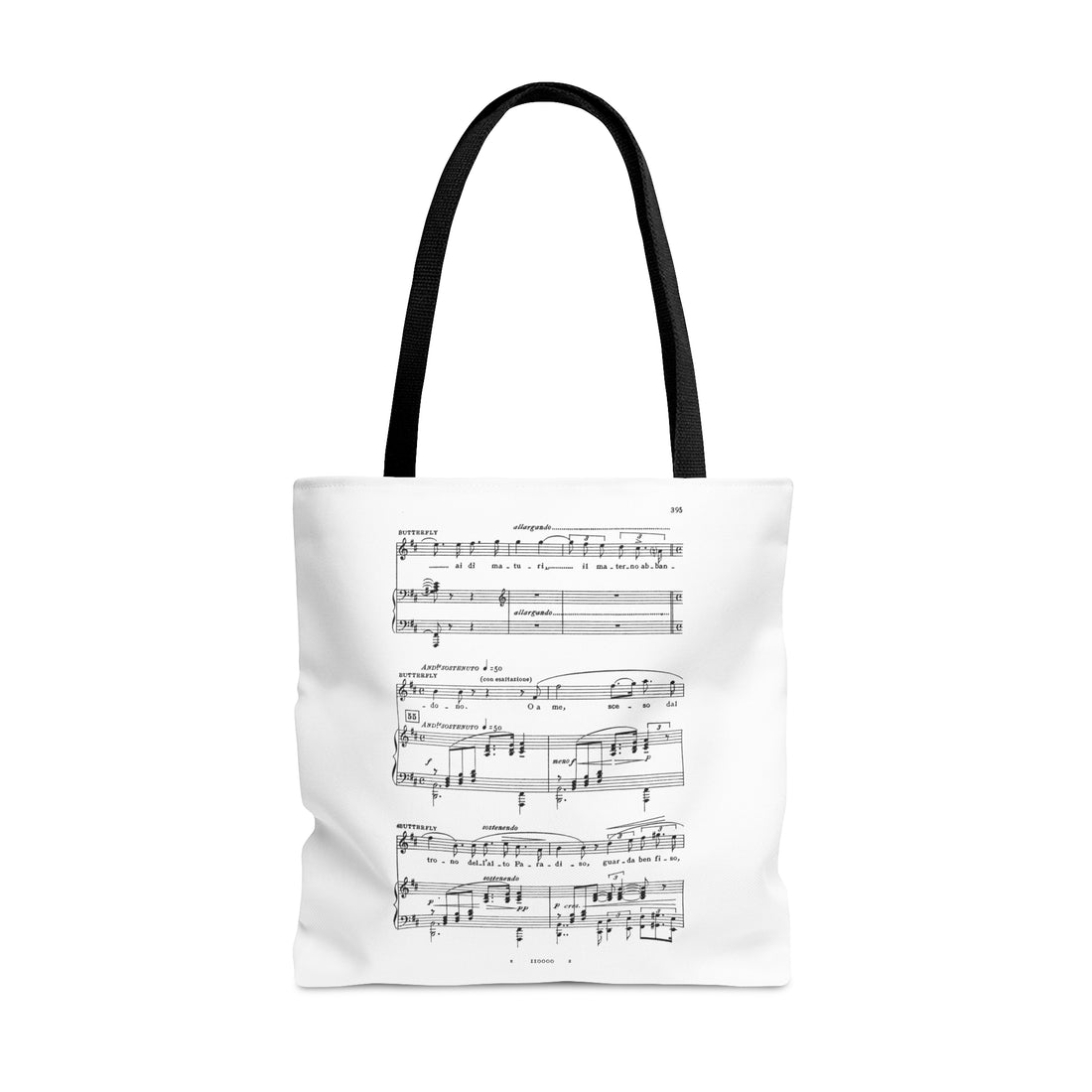 Puccini Madame Butterfly - Tu Tu Piccolo Iddio (Tote Bag)