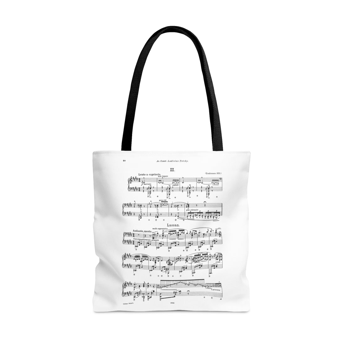 Liszt Hungarian Rhapsody No.2 (Tote Bag)