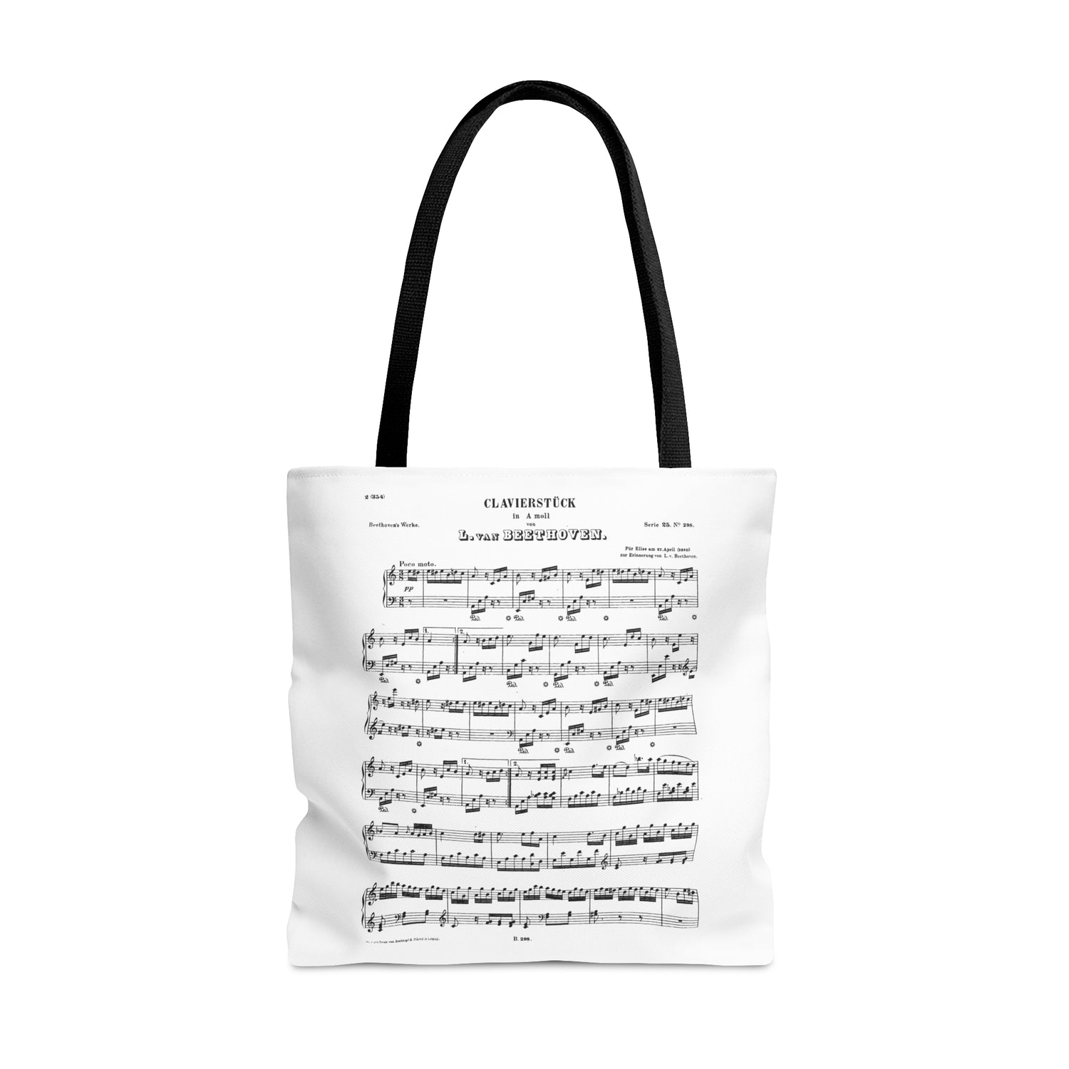 Beethoven Für Elise (Tote Bag)