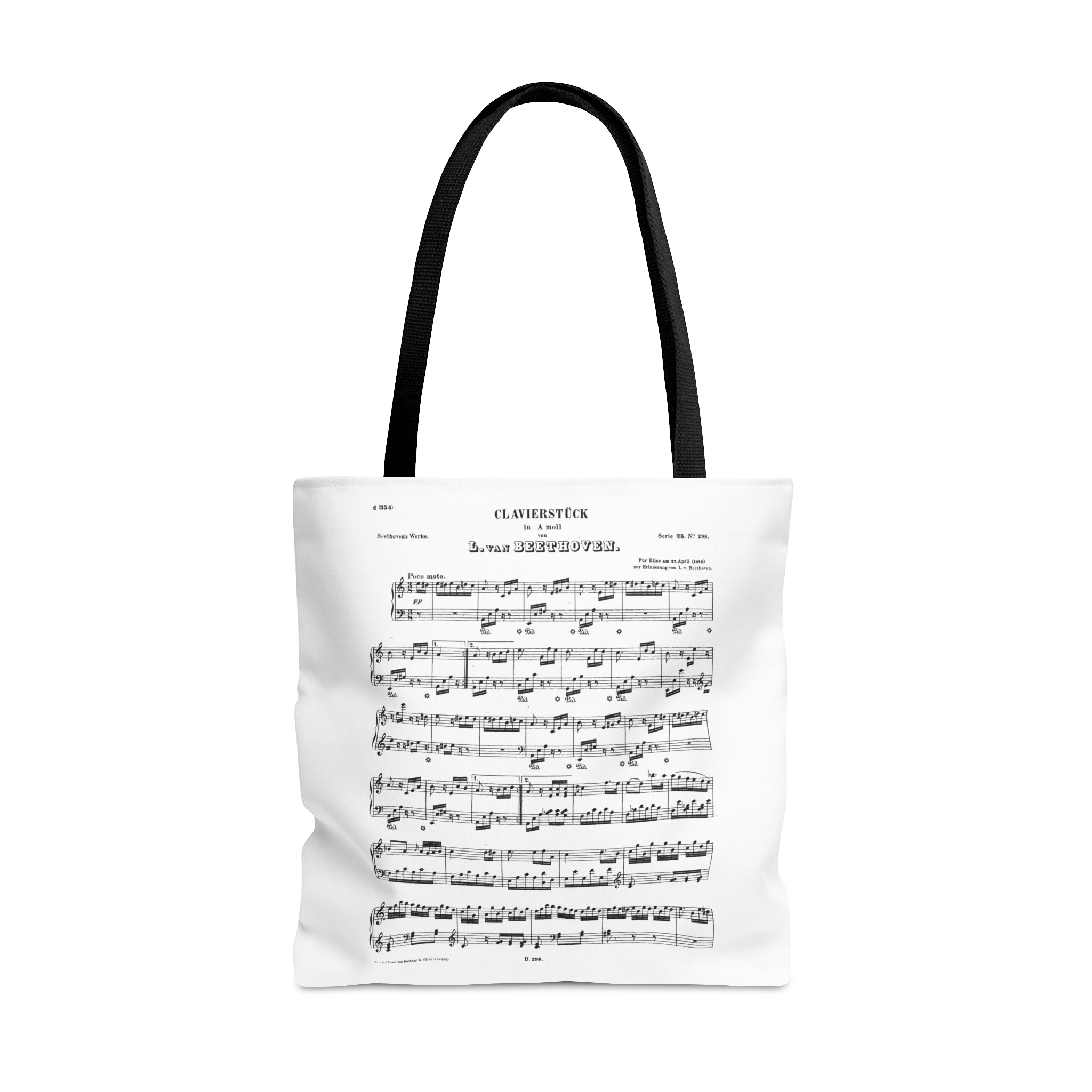 Beethoven Für Elise (Tote Bag)