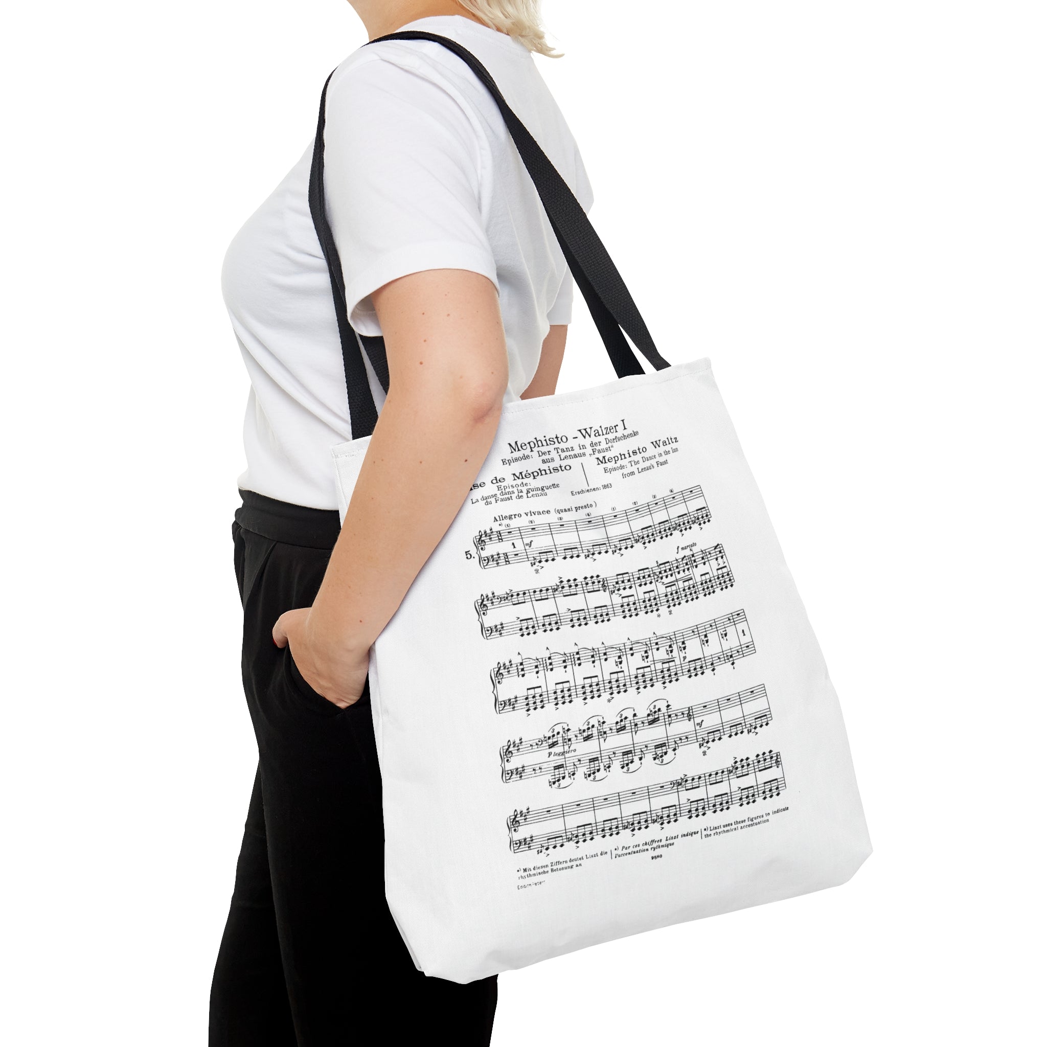 Liszt Mephisto Waltz No.1 (Tote Bag)