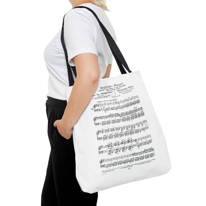 Liszt Mephisto Waltz No.1 (Tote Bag)