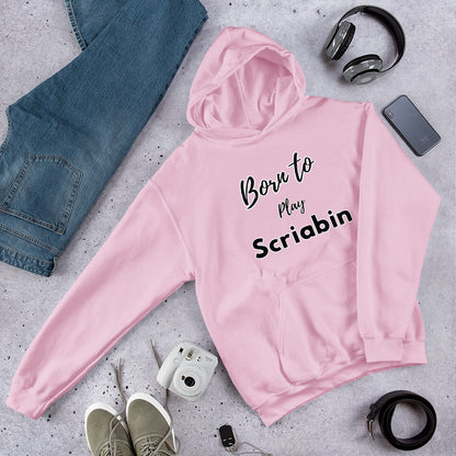 Born to play Scriabin - Unisex hoodie (Polyester and cotton)