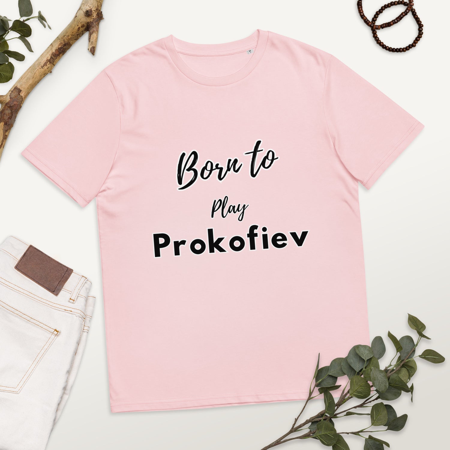 Born to play Prokofiev - Unisex organic cotton t-shirt