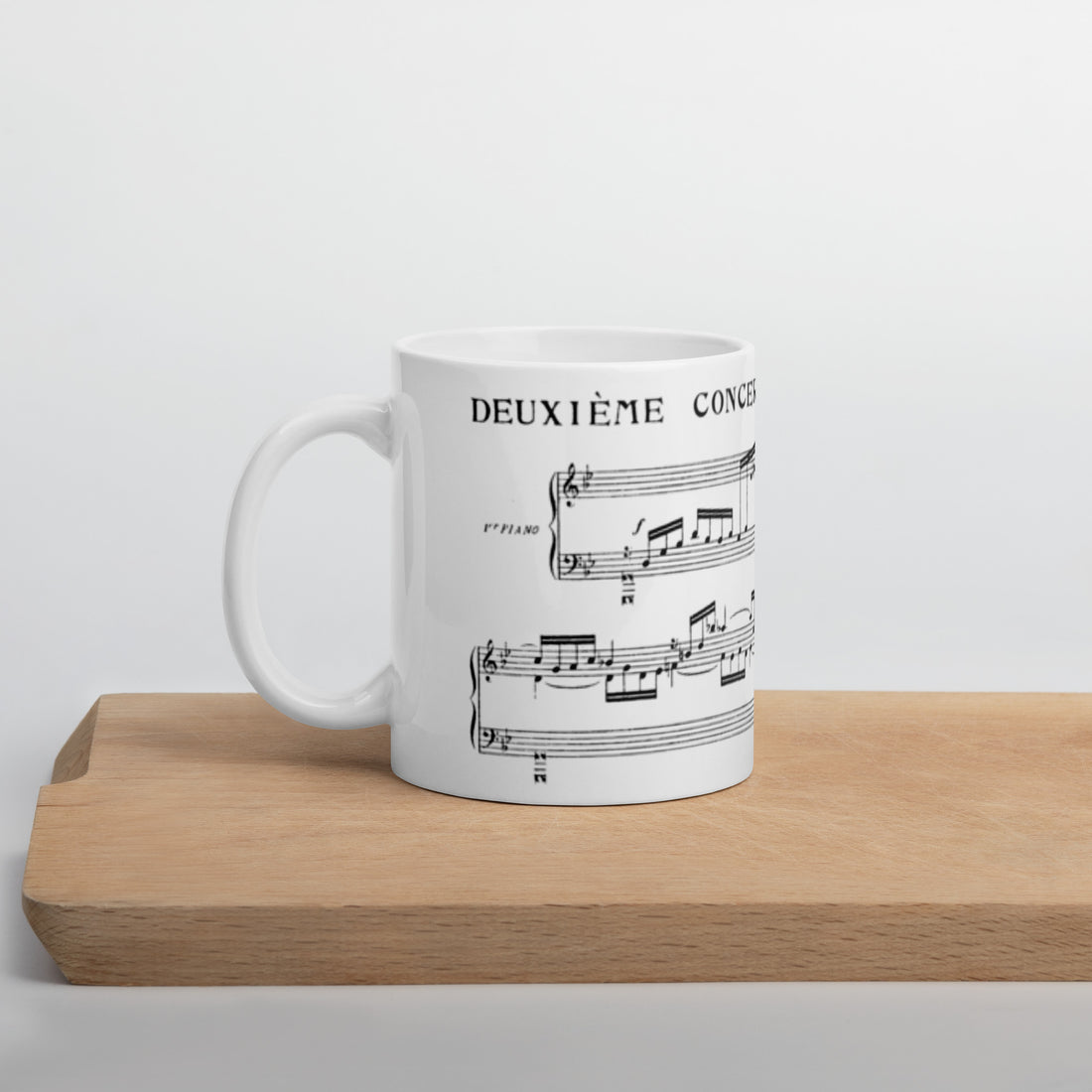 Saint-Saens Piano Concerto No.2 - White Mug multiple sizes