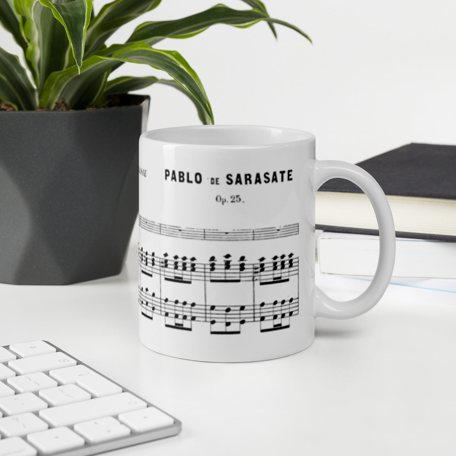 Sarasate Carmen Fantasie - White Mug multiple sizes