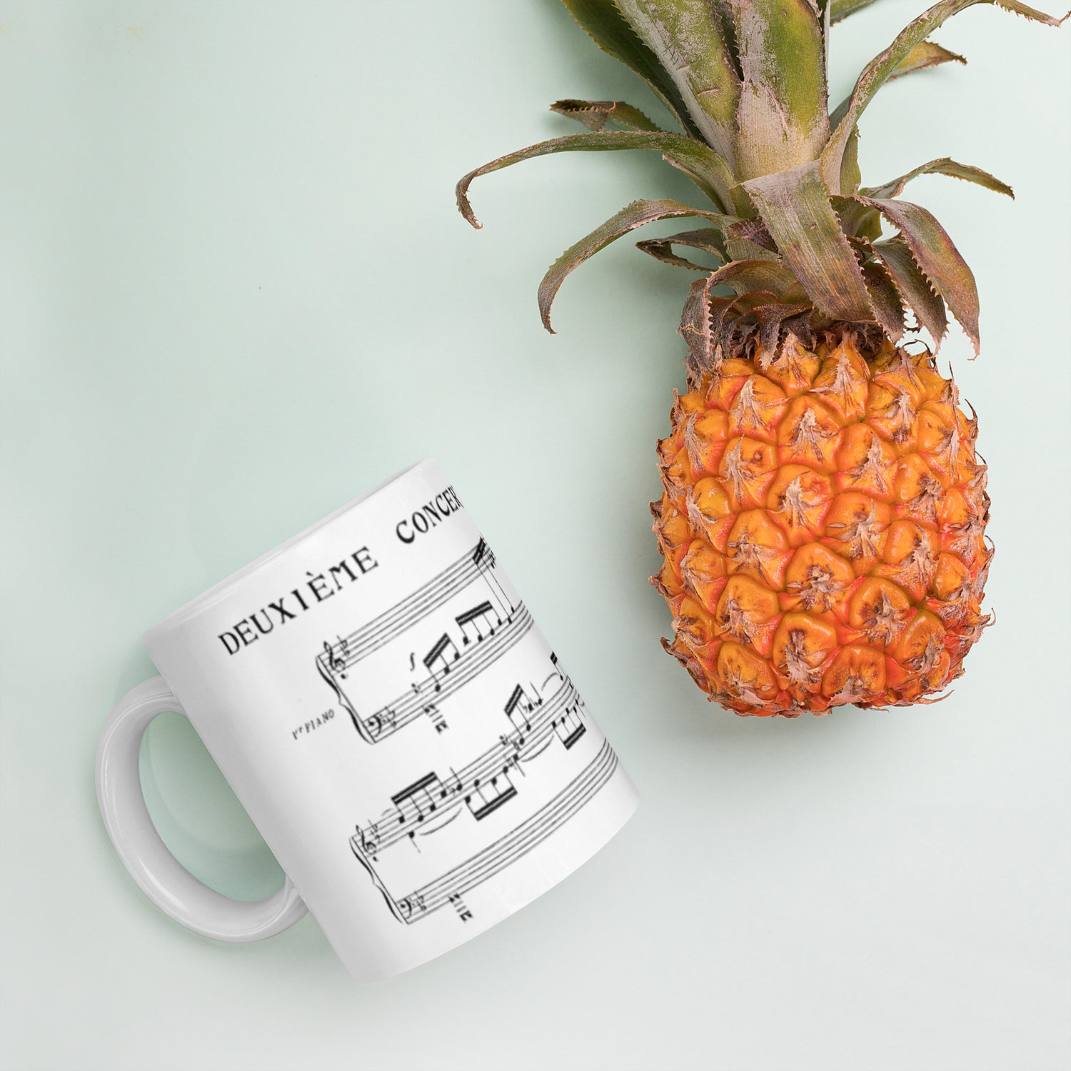 Saint-Saens Piano Concerto No.2 - White Mug multiple sizes