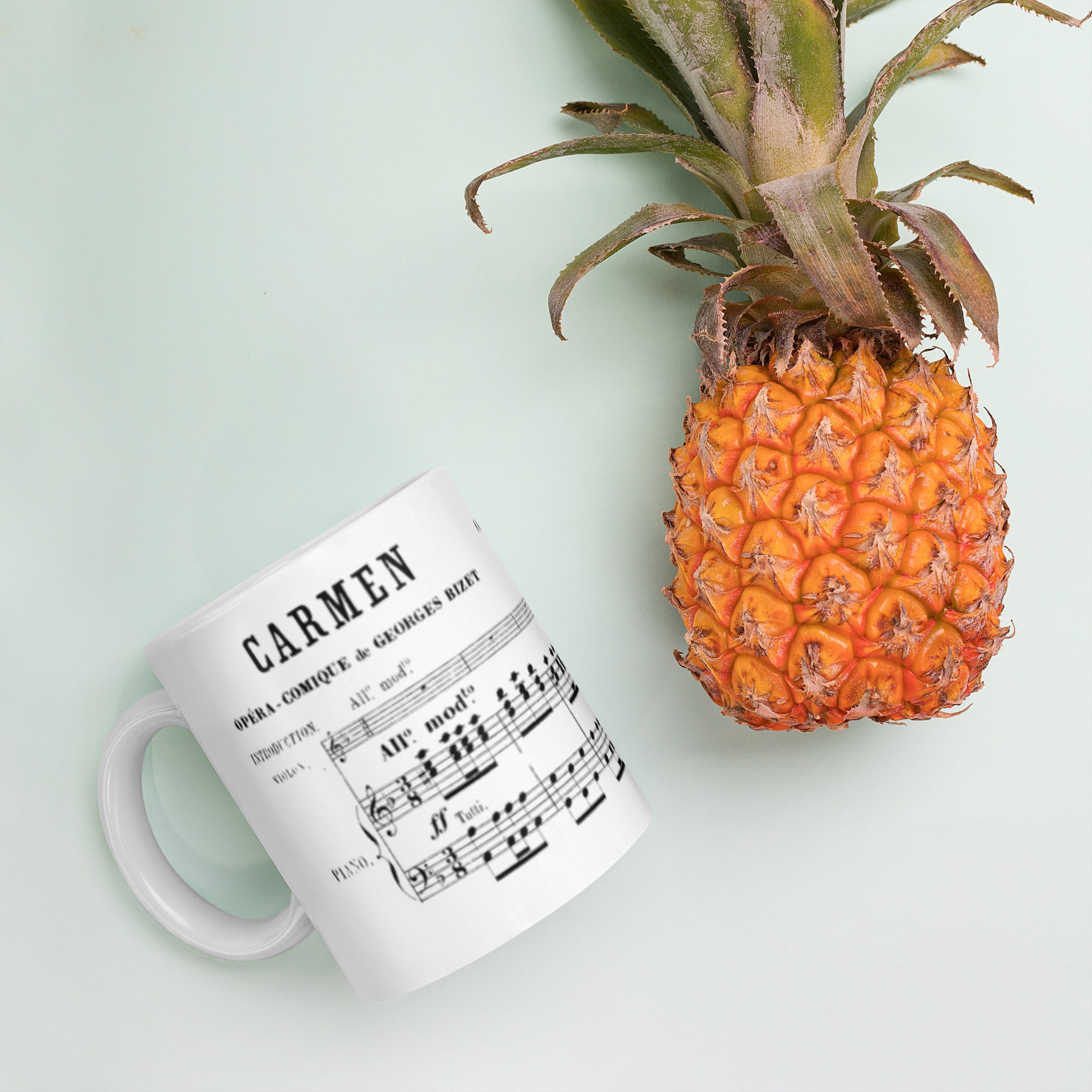 Sarasate Carmen Fantasie - White Mug multiple sizes