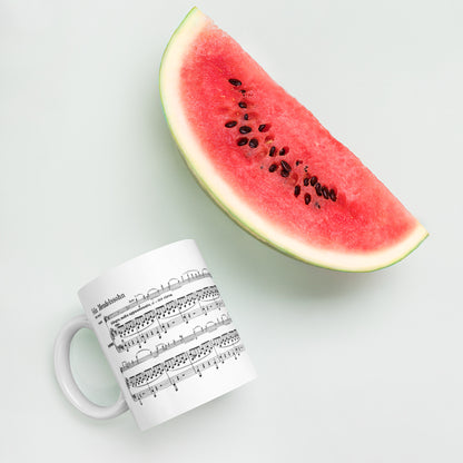 Mendelssohn Violin Concerto - White Mug multiple sizes