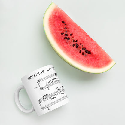 Saint-Saens Piano Concerto No.2 - White Mug multiple sizes