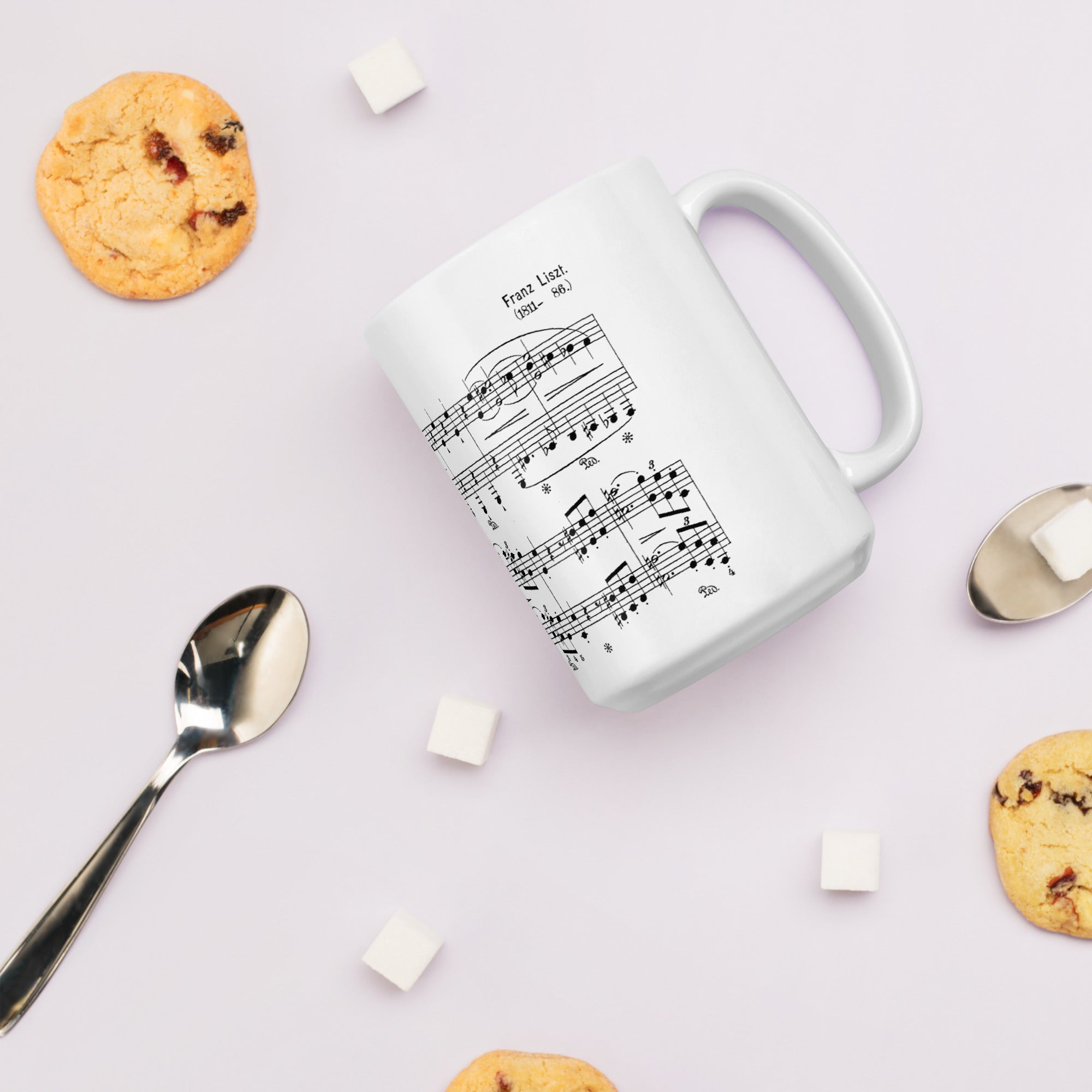 Liszt Piano Sonata in B Minor, S.178 - White Mug multiple sizes