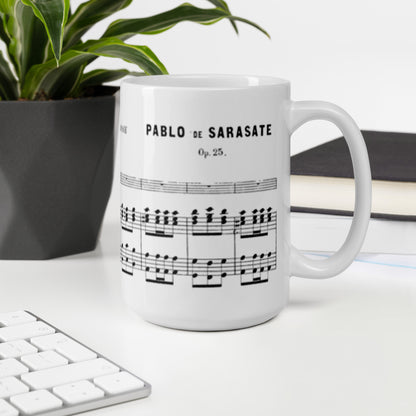 Sarasate Carmen Fantasie - White Mug multiple sizes