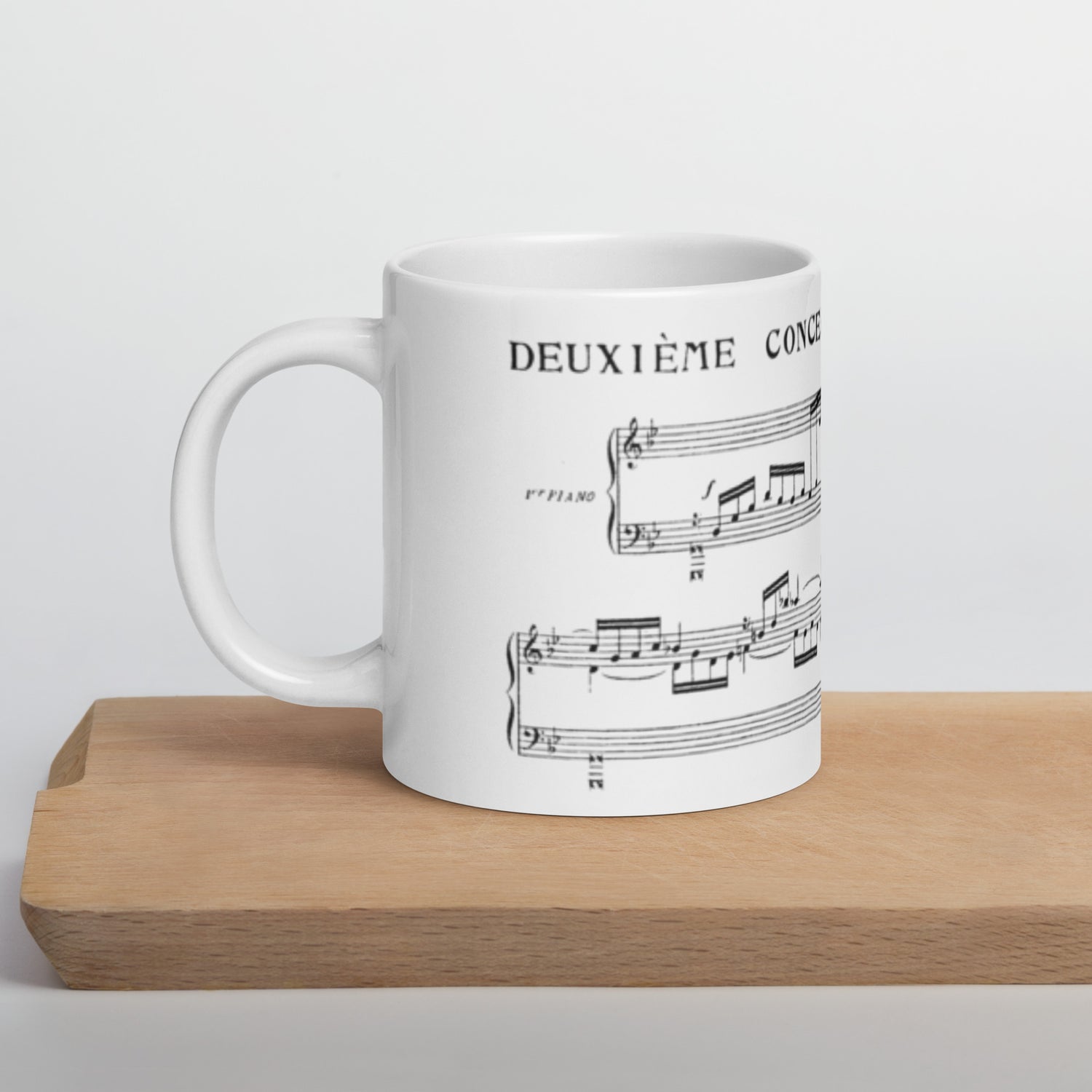 Saint-Saens Piano Concerto No.2 - White Mug multiple sizes