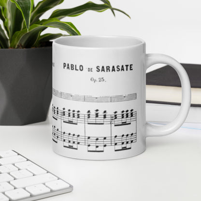 Sarasate Carmen Fantasie - White Mug multiple sizes